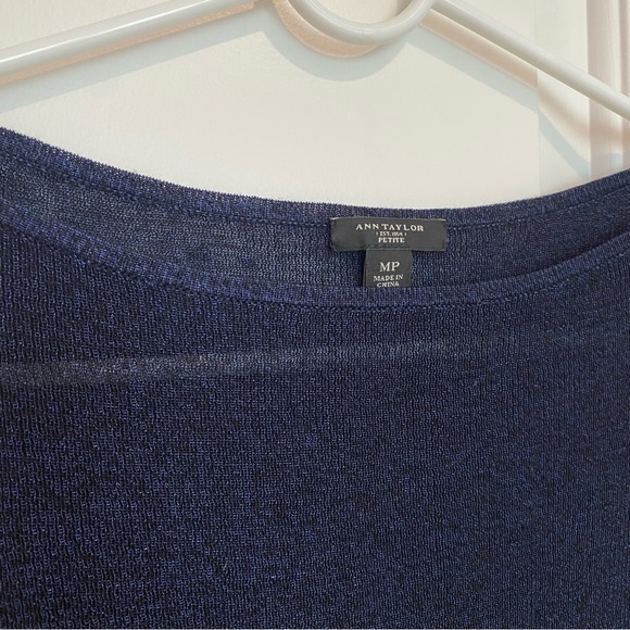Ann Taylor Shimmery Sheer Sweater - Picture 4 of 5